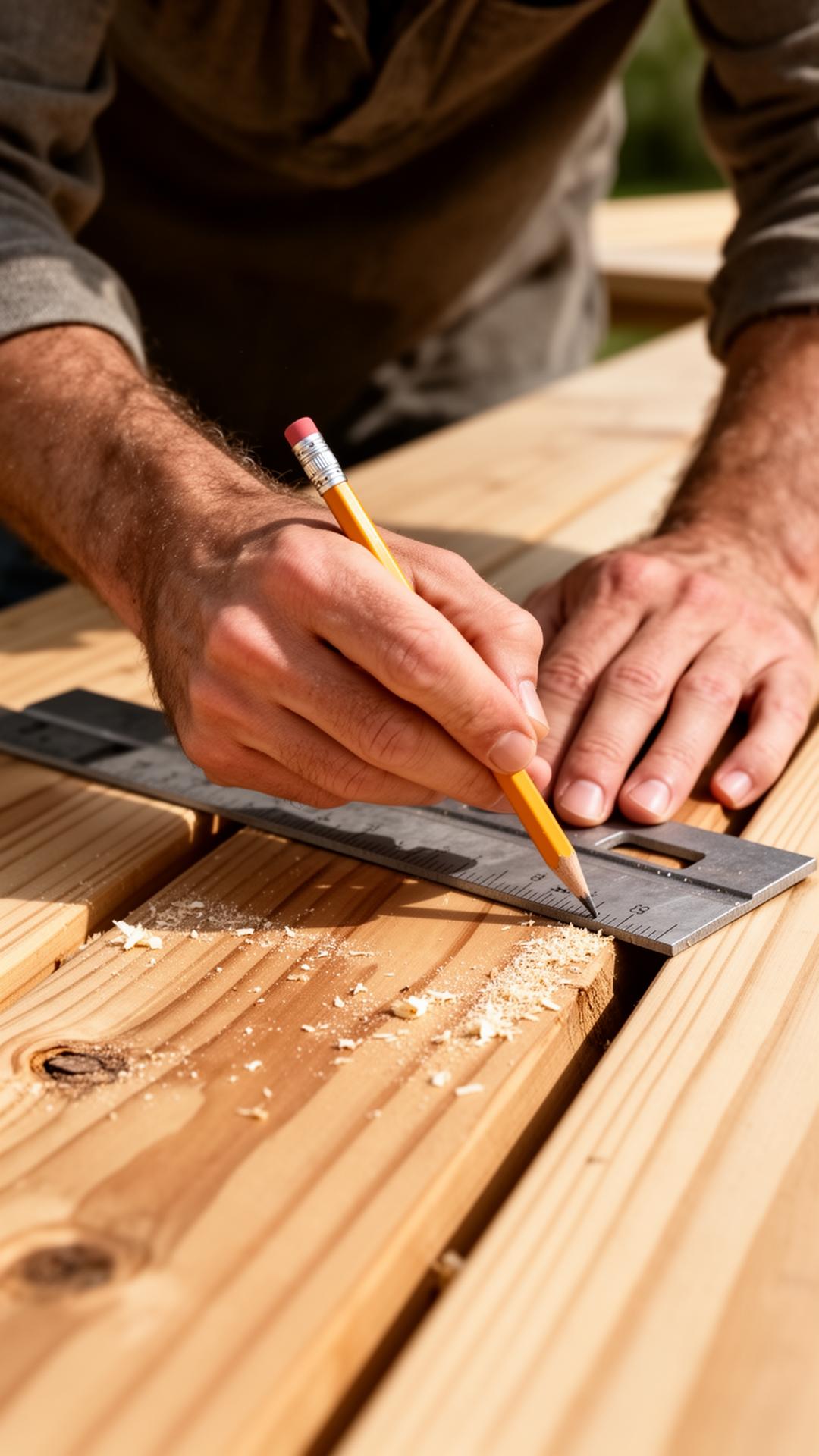 On-site craftsmanship in progress